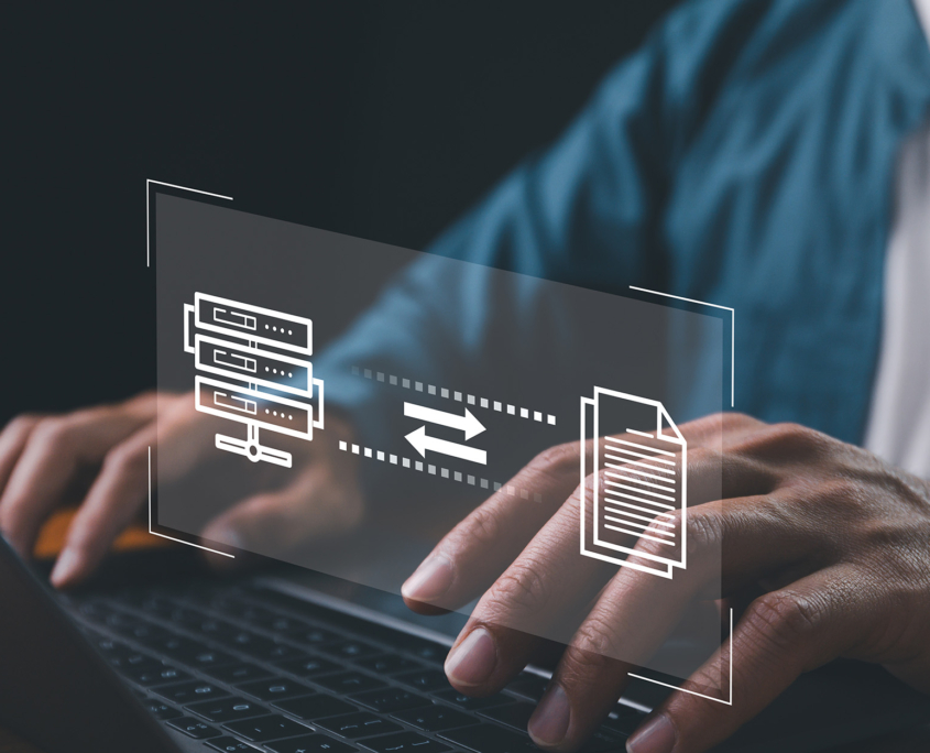 data transfer on laptop data transfer on laptop